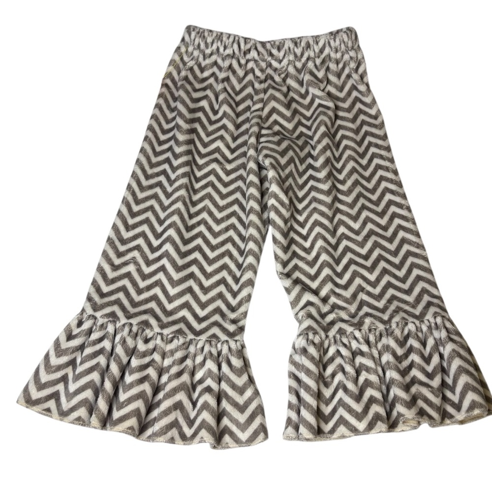 Lolly Wolly Doodle Chevron Flare Pants